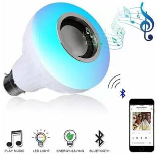 G2L LED Light Bulb Speaker, RGB Music Bulb Color Changing with Remote Control 10 W Bluetooth Speaker