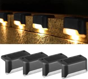 Neo Elect Solar Fence Outdoor LED Light for Steps Stairs Fence Railing Smart Sensor Light