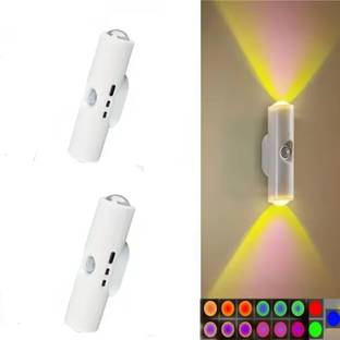 Dwiti Enterprise Wall-Mounted Motion Sensor Light,Multi-Color Ambient Lighting for Staircase Motion Sensor Light