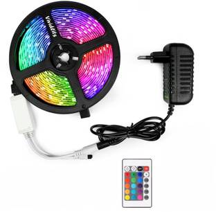 Vividlits Rgb LED Light 3 Meter with Remote Control Pack of 2 Light Strip