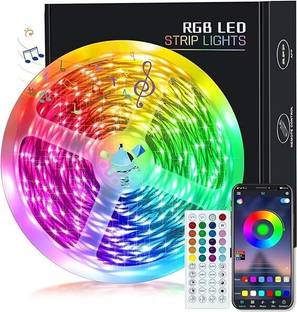 TUNEO 10 Meters LED Strip Light| RGB Music Sync light with remote control Light Strip
