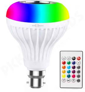 Ravbelli Portable LED White Color Music Bulb With Color Changing Feature Smart Bulb