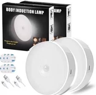 Vaxtore Rechargeable Body Sensor Light for Bedroom,Stairs,Bathroom,Kitchen - Pack1 Smart Sensor Light