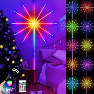 SellRider New Smart RGB Firework LED Strip Lights with Launch Burst Effect Color Changing Light Strip