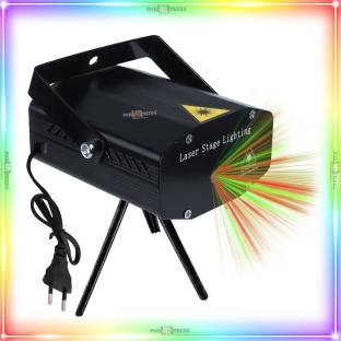 Daily Needs Shop LED Strobe Stage Light Sound Laser Projector With 12 Modes Effects