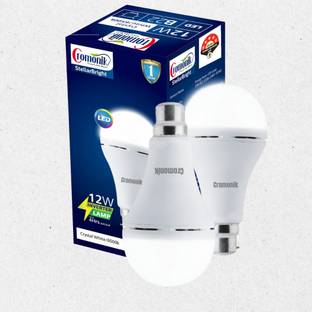 Cromonik Pack of 2-Auto On Emergency Bulb Smart Bulb