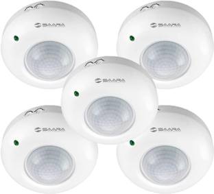 Servotech PIR 360 Degree Motion Sensor Switch For Lighting Pack of 5 Motion Sensor Light