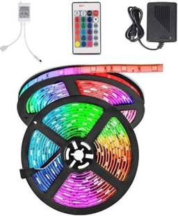 GoodsBazaar Led RGB Strip Waterproof Light with Remote Control for Decoration (Multi-Color) Light Strip