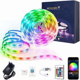 XERGY LED Strip Lights 150 LEDs Rope Light, 5 Meter (Smart Wi-Fi Control)-Multicolor Light Strip