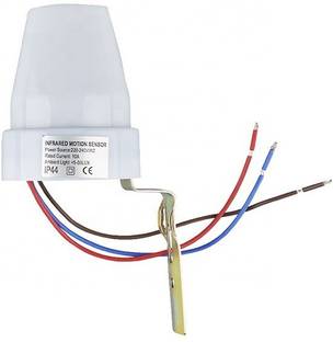 amiciSmart Automatic On/Off Street Light Switch Controller AC 220V 10A Photocell Sensor for Outdoor Lights Smart Sensor Light