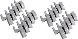TechBlaze Wardrobe Cabinet Hinge LED Motion Sensor Lights, Set of 20 Almirah Lights Smart Bulb
