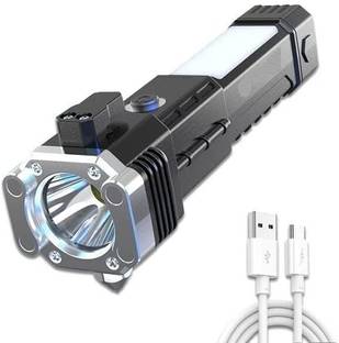 Tooltrave Rechargeable Torch Flashlight,Long Distance Beam Range Smart Bulb