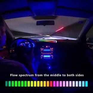 Triangle Ant ™Music Sound Control Rhythm Light, 32 Bit Music Level Indicator Lights, Motion Sensor Light