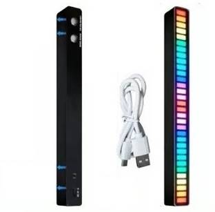 NKL Led RGB Bar Light 32 Bit RGB Music Sound Control For Cars Led Light 164 Smart Sensor Light