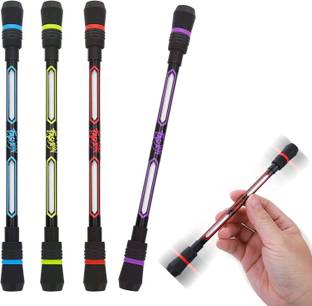 किकज़ु 4 PCS of Hand Spinning Pens - Without Pen Refill पेंसिल