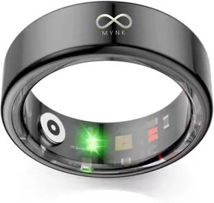 MYNK Smart Ring | Sleep, HRV, BP, SpO₂, Step Tracking | Health & Fitness Tracker Smart Ring