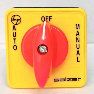 Salzer (L&T) 61025 6A 1Pole 2Way Auto-Manual S6 6A Cam Operated Rotary Switch