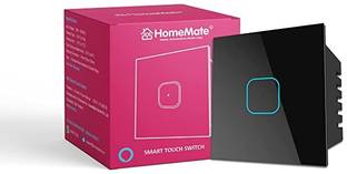 HomeMate Wi-Fi Smart 24 Amp Touch Switch (Pack of 1) | No Hub Required Smart Switch