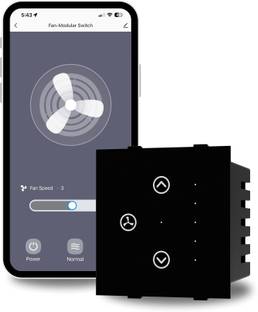 AZIOT Smart Modular 1 Fan Regulator Touch Switch Smart Switch