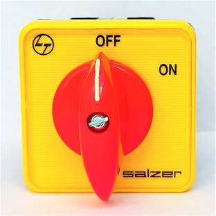 Salzer (L&T) 61004 16A 4 Pole ON-OFF S16 Cam Operated Rotary Switch