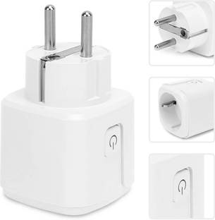 FreshDcart Wi-Fi Smart Socket Plug Voice Control with Alexa, Google Assistant Plug for Home Smart Plug