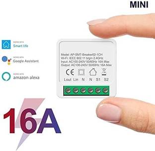 jenix WiFi Smart Switch for Electrical Appliance 16A Smart Home Automation,Mobile App