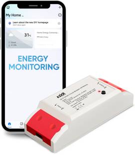 AZIOT WiFi + BLE Smart Circuit Breaker - 16Amp, Energy Metering Smart Switch