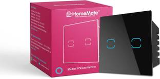 HomeMate WiFi+BLE 2-Way 2 Gang Touch Switch