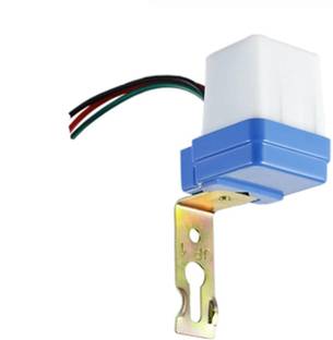 GoodsBazaar 220 Volt AC Auto Day/Night On and Off Photocell Lighting LDR Sensor Switch Smart Switch
