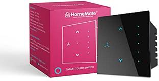 HomeMate Smart WiFi Fan Regulator Touch Switch , Works with Alexa and Google Home Smart Switch