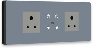 iotics Smart Touch Switch for 2 Light & 2 Plug, Remote, Mobile App, Alexa & Google Home Smart Switch