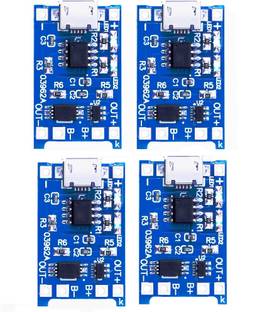 HUBX TP4056 / TP 4056 18650 3.7V LI-ION BATTERY CHARGING MODULE BMS PROTECTION- 4 PCS
