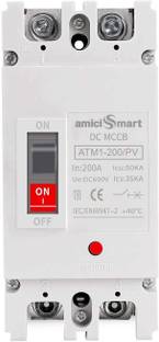 amiciSmart 600VDC Circuit Breaker, Photovoltaic Overload Protection(200A MCCB) Smart Switch