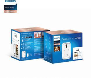 PHILIPS 16A Smart WiFi Plug with Voice Controlled Alexa & Google Assistant