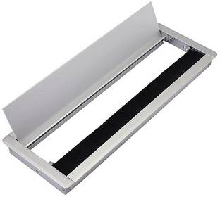 techut Aluminium Soft Close Flip Top Cover /Cable manager/access flap-200mm Smart Power Strip