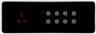 TEQOOZ Glass Touch Panel (WiFi) (8M): 8 Switch + Socket Smart Switch