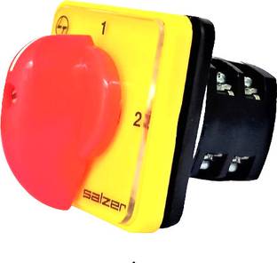 Salzer 2Pole 2Way With NO OFF 61038 6A Cam Operated Rotary Switch