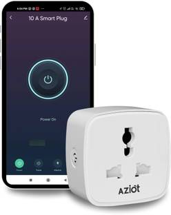 AZIOT 10amp Smart Plug - Wifi/Bluetooth Communication Smart Plug