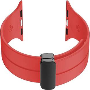 RUPELIK Magnetic Strap for iWatch Ultra,49mm,45mm,44mm,42mm For iWatch Series 8,7,6,5,4,3,2,1,SE Smart Watch Strap