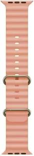 RUPELIK Ocean Silicone iWatch Strap Series Ultra 8,7,6,5,4,3,2,1/SE Compatible For Strap 49mm/45mm/44mm/42mm Smart Watch Strap
