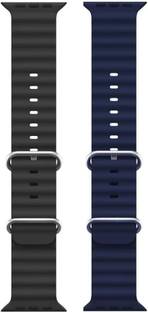 SCALEBEE Ocean Smart Watch Strap Belt for Ultra Watch 49 mm, Series 8 / 7 45 mm, Series 6 / 5 / 4 44 mm, Series 3 / 2 / 1 42 mm, T800 Ultra, Watch 8 Ultra, i8 Pro Max, W26, T800. Smart Watch Strap