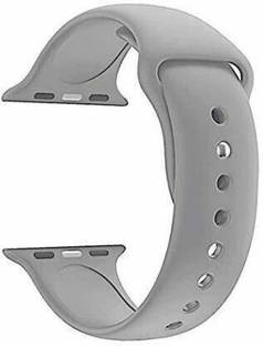 ARIOES Soft Silicone Sport Strap Band for iWatch 42mm/44mm, Compatible with Watch Series 1/2/3/4/5 Smart Watch Strap