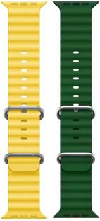 SCALEBEE Ocean Smart Watch Strap Belt for Ultra Watch 49 mm, Series 8 / 7 45 mm, Series 6 / 5 / 4 44 mm, Series 3 / 2 / 1 42 mm, T800 Ultra, Watch 8 Ultra, i8 Pro Max, W26, T800. Smart Watch Strap
