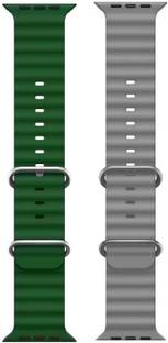 BLACK LOVIES Ocean Smart Watch Strap Belt for Ultra Watch 49 mm, Series 8 / 7 45 mm, Series 6 / 5 / 4 44 mm, Series 3 / 2 / 1 42 mm, T800 Ultra, Watch 8 Ultra, i8 Pro Max, W26, T800 Smart Watch Strap