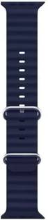 RUPELIK Ocean Silicone iWatch Strap Series Ultra 8,7,6,5,4,3,2,1/SE Compatible For Strap 49mm/45mm/44mm/42mm Smart Watch Strap