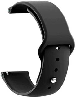 BLACK LOVIES 20 MM Soft Silicon Strap Compatible With BO_ AT Mercury Smart Watch Strap