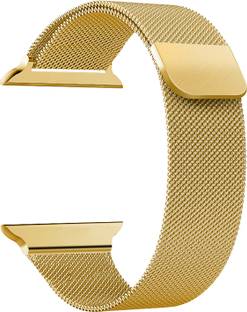 ACM Sliding Watch Strap Magnetic for Auratic I7 Pro Max Smartwatch Gold Smart Watch Strap