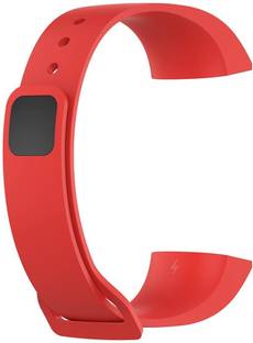 Fovtyline Silicon Band Strap Compatible With Mi Band 4C Redmi Watch band Strap Smart Band Strap