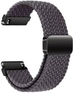 AOnes 22mm Watch Strap Nylon Woven Magnetic for Cubitt Terra Smart Watch Strap
