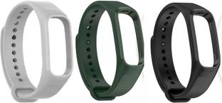 YDOXTON Combo of 3 silicone Compatible for ONEPLUS SMART BAND STRAP AND OPPO BAND STRAP Smart Band Strap